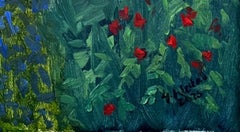 Mi attira in lontananza, Pittura, Olio su tela