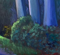 Ray of hope, Painting, Oil on MDF Panel