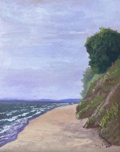 Plaza Gaski cliffs, Pittura, Olio su pannello MDF
