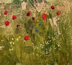 Albero ai margini del campo di Klopotowo, Pittura, Olio su tela