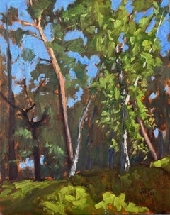 LÃ¼neburg Heath, Painting, Oil on MDF Panel