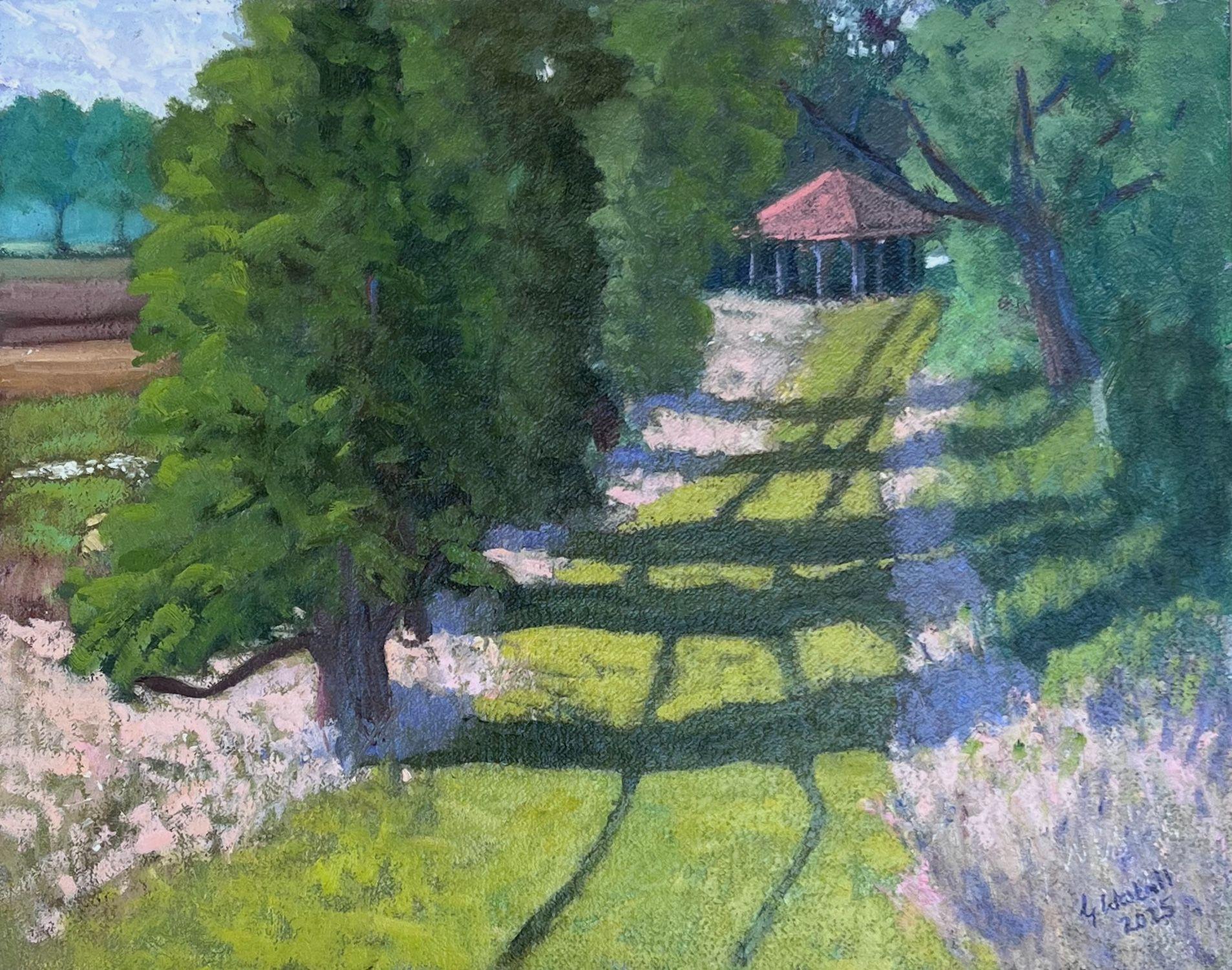 Oppenweher Moor, Painting, Oil on Canvas