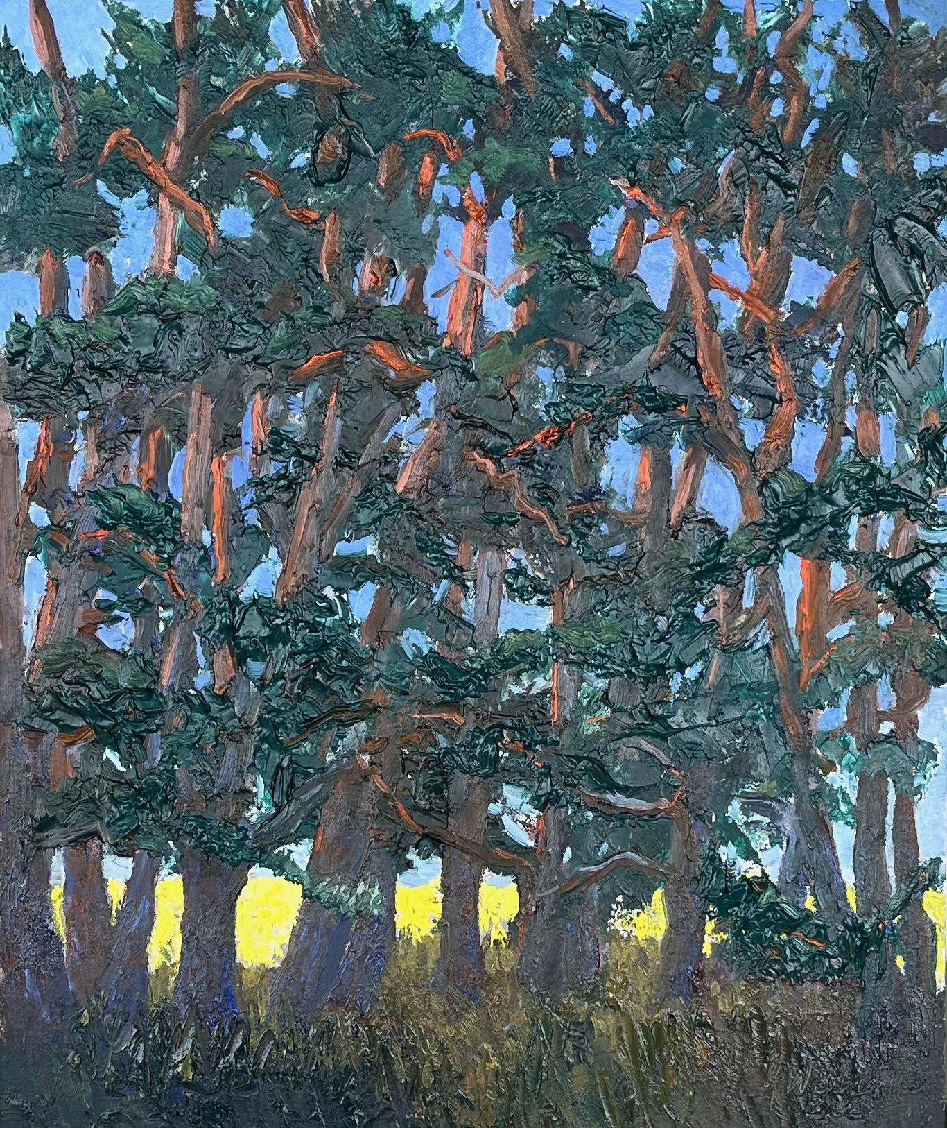 SPRING IS ON ITS WAY, Painting, Oil on MDF Panel - Art by Gary Westall