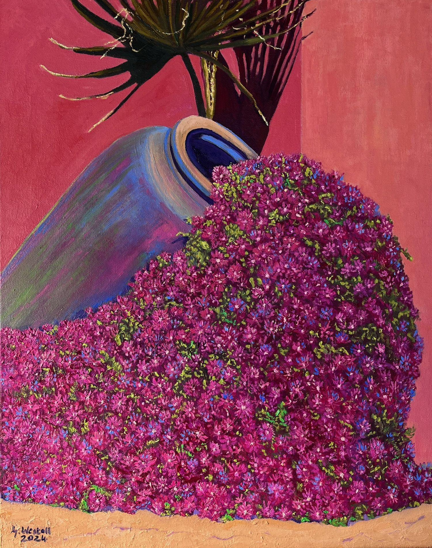 Beauty comes from within, Painting, Oil on Canvas - Art by Gary Westall
