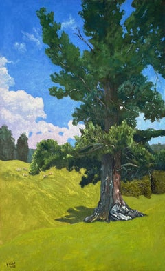 I am watching here, Painting, Oil on Canvas