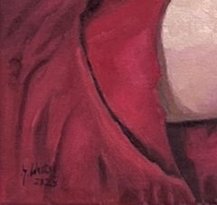 Nudo femminile di spalle, Pittura, Olio su tela
