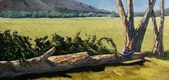Summer in Oregon with Karen III, Painting, Oil on Canvas