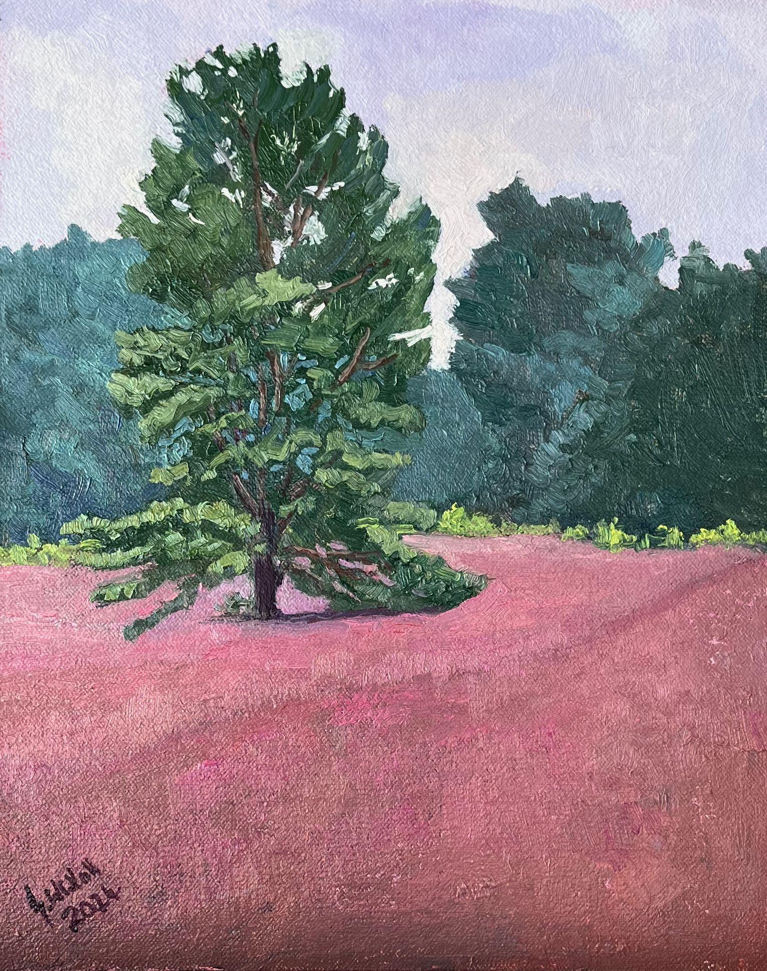 Kirchdorf III, Painting, Oil on Canvas