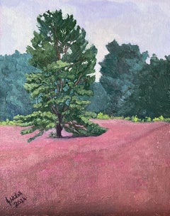 Kirchdorf III, Painting, Oil on Canvas