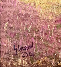 Kirchdorf II, Gemälde, Öl auf Leinwand