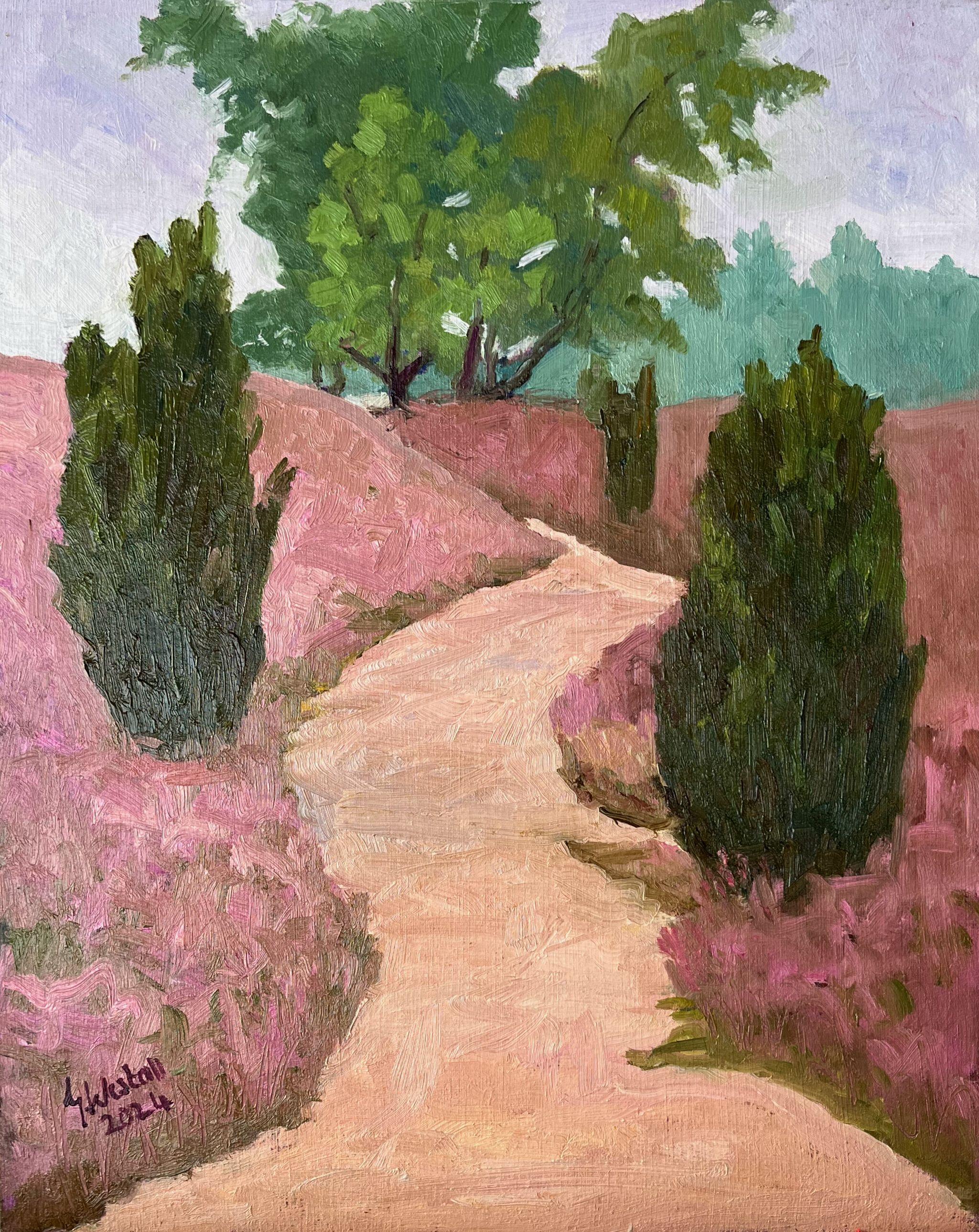 Kirchdorf Heath I, Painting, Oil on Canvas