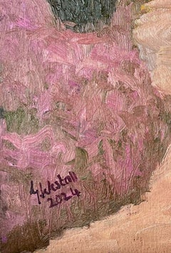 Kirchdorf Heath I, Peinture, Huile sur toile