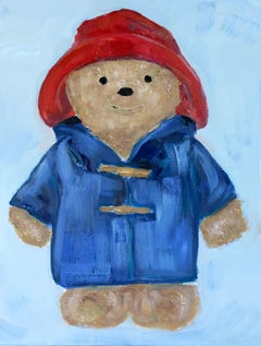 Oso Paddington, Pintura, Óleo sobre lienzo