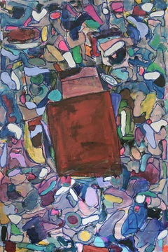 Sacrificing my bad habits 27, Gemälde, Acryl auf Leinwand