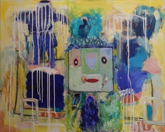 Nuestros pensamientos libres 6, Pintura, Acrílico sobre lienzo