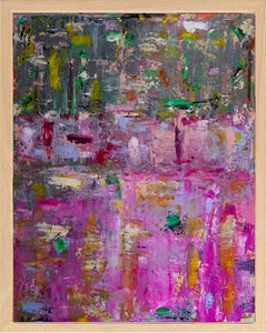 Abstract landscape 15, Painting, Acrylic on Canvas