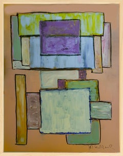 Liberation de l'esprit 342, peinture, acrylique sur panneau de bois