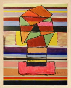 Liberation de l'esprit 327, peinture, acrylique sur panneau de bois
