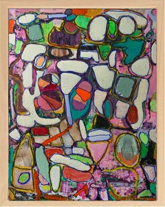 Culture adaptée 307, peinture, acrylique sur panneau de bois