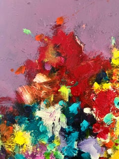 Wish you flowers nr 12, Painting, Acrylic on Canvas