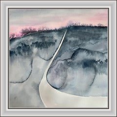 La strada da percorrere, Pittura, Acquerello su carta