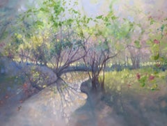 Beltane 1 de mayo Pintura de paisaje, Pintura, Óleo sobre lienzo