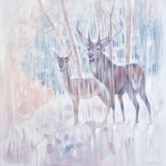 The Winter Monarchs, Painting, Oil on Canvas