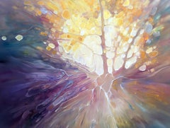 El otoño llama, Pintura, Óleo sobre lienzo