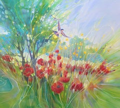 Summer Harbingers, Painting, Oil on Canvas
