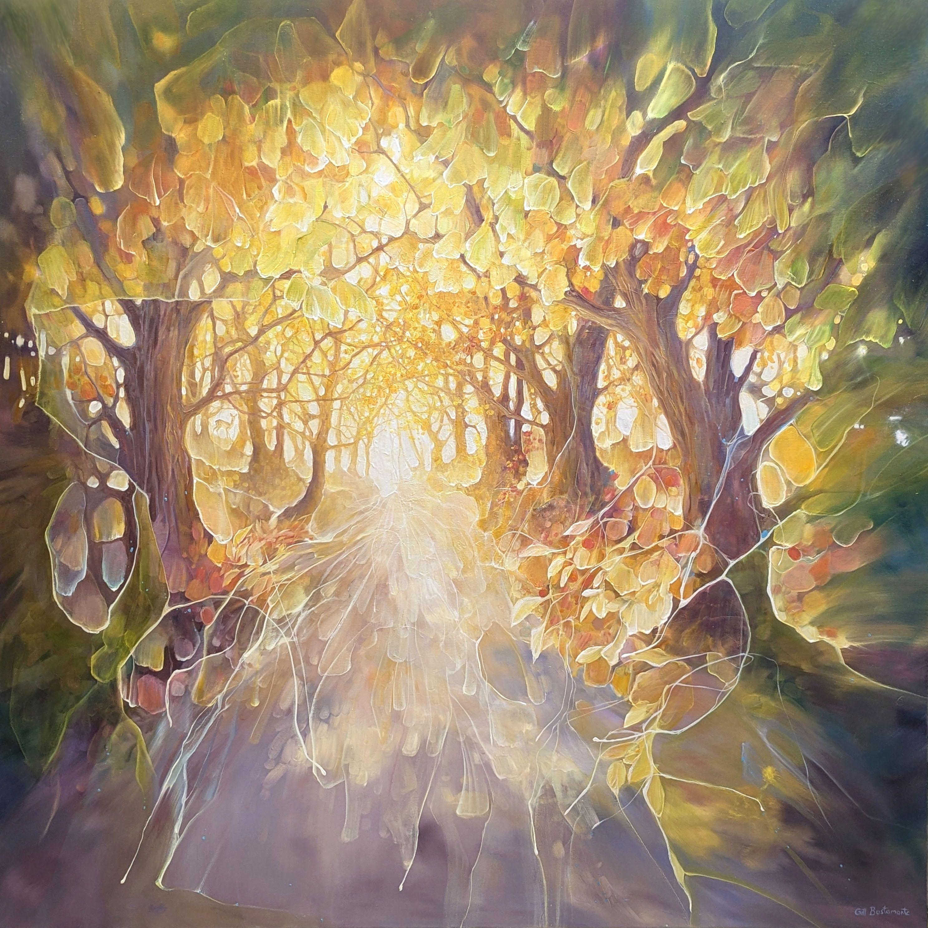 Once Upon a Time, Gemälde, Öl auf Leinwand – Art von Gill Bustamante