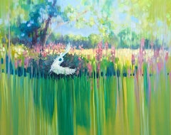 Estate in dissolvenza, Pittura, Olio su tela