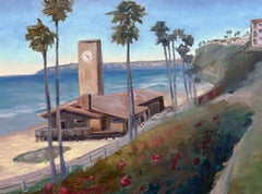 San Clemente Clock Tower, Painting, Oil on Canvas
