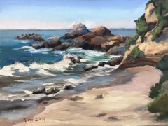 Rhythms of the Shore, Painting, Oil on Canvas