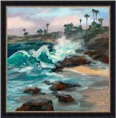 Echos de la mer, peinture, huile sur toile