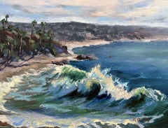 Laguna Breakers, Gemälde, Öl auf Leinwand