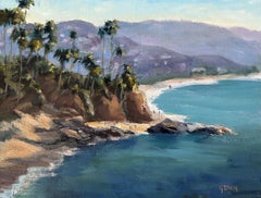 Orillas costeras, Pintura, Óleo sobre lienzo