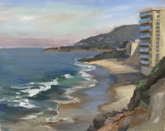Achatstraße Strand, Gemälde, Öl auf Leinwand