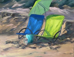 A Place For Two, Painting, Oil on Canvas