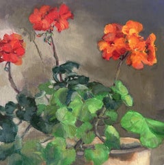 Florecido, Pintura, Óleo sobre lienzo