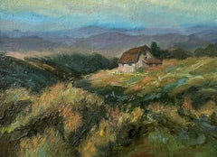 Gehöft, Gemälde, Öl auf Leinwand