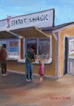 Shake Shack, Painting, Oil on Canvas