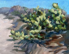 Cactus Garden, Gemälde, Öl auf Leinwand