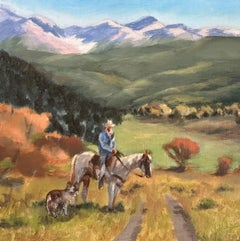 El Salvaje Oeste, Pintura, Óleo sobre lienzo