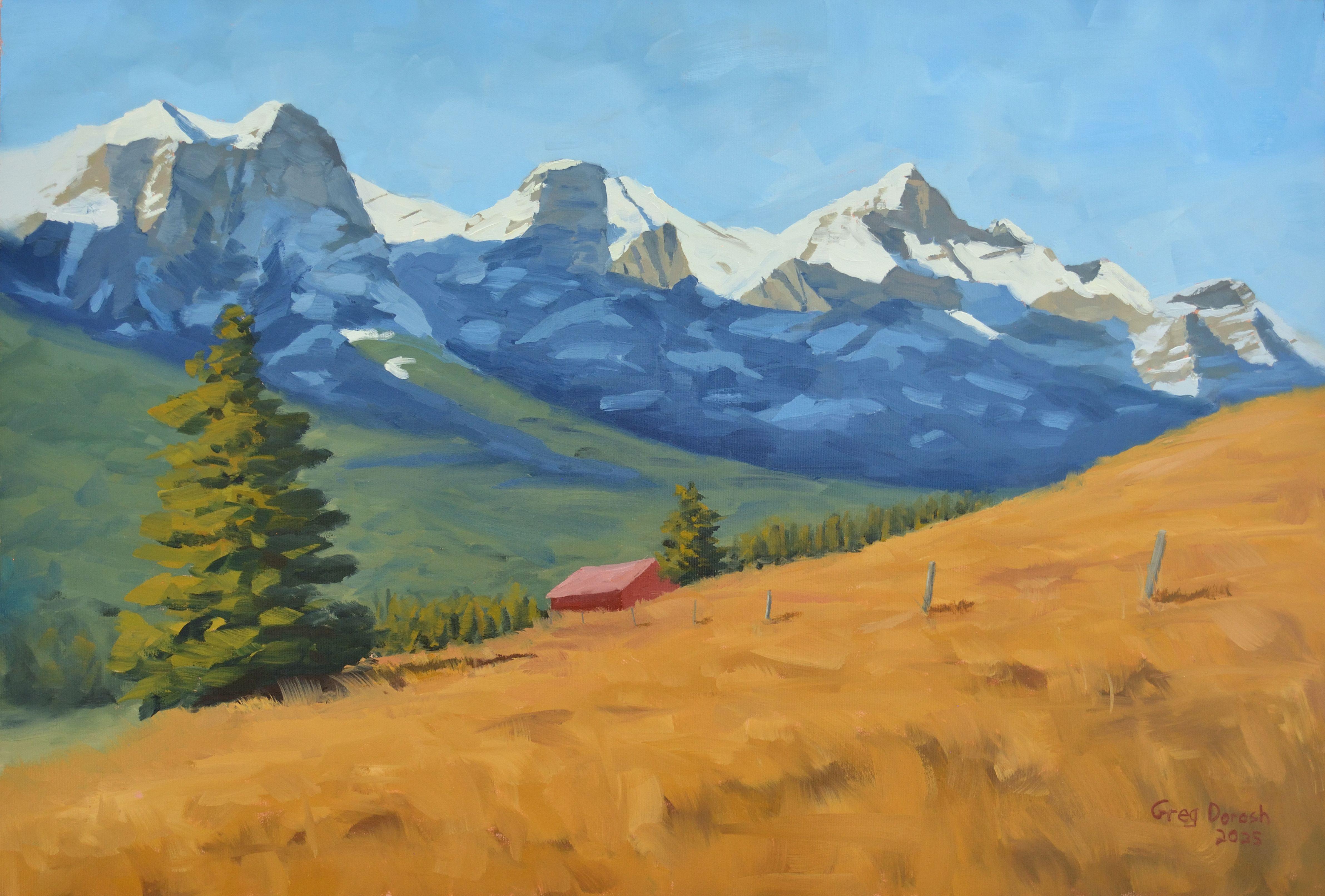Boundlessness, Gemälde, Öl auf Leinwand – Art von Greg Dorosh