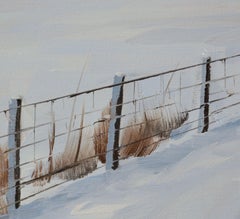 L'hiver en campagne, Gemälde, Öl auf Leinwand