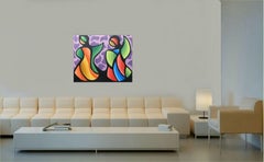 Duet, Painting, Acrylic on Canvas