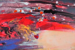 Sunset air 1, Painting, Oil on Canvas