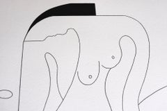 La Baigneuse, Drawing, Pen & Ink on Paper