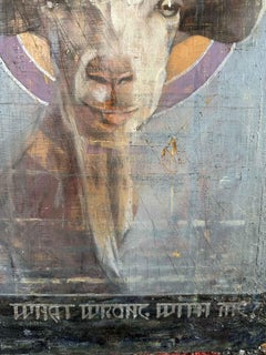 Project "New saints" #13, Painting, Oil on Canvas