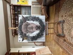 Project "New Saints" #1, Painting, Oil on Canvas